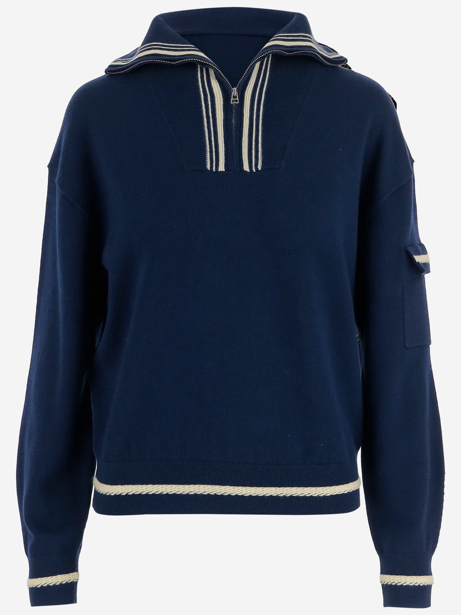 MAGLIA JIB IN COTONE E CASHMERE W41430RM NAV GUEST IN RESIDENCE 