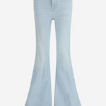 JEANS FLARED IN MISTO COTONE STRETCH HEW03305DS091 L0916 HAIKURE 