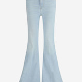 JEANS FLARED IN MISTO COTONE STRETCH HEW03305DS091 L0916 HAIKURE 