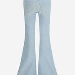 JEANS FLARED IN MISTO COTONE STRETCH HEW03305DS091 L0916 HAIKURE 