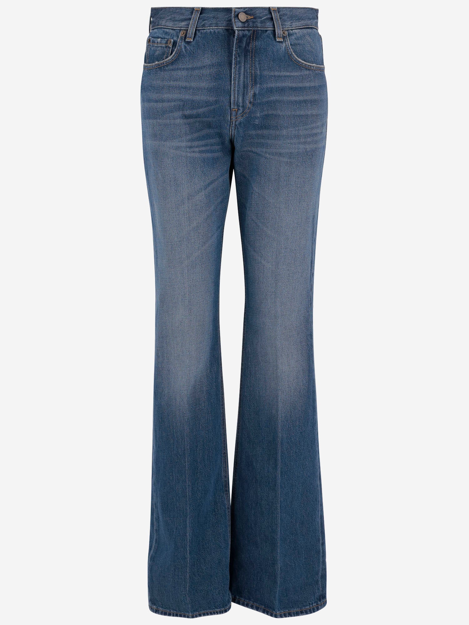 JEANS FLORA IN DENIM DI COTONE HEW03338DF106 L0911 HAIKURE 