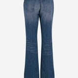 JEANS FLORA IN DENIM DI COTONE HEW03338DF106 L0911 HAIKURE 