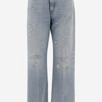 JEANS IN COTONE HEW03368DF203 L0931 HAIKURE 