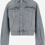 GIACCA IN DENIM DI COTONE HEW09121DF106 L0910 HAIKURE 