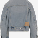 GIACCA IN DENIM DI COTONE HEW09121DF106 L0910 HAIKURE 