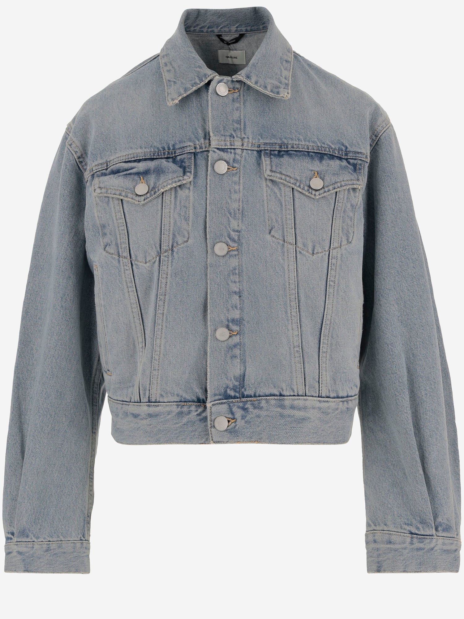 GIACCA IN DENIM DI COTONE HEW09121DF106 L0910 HAIKURE 