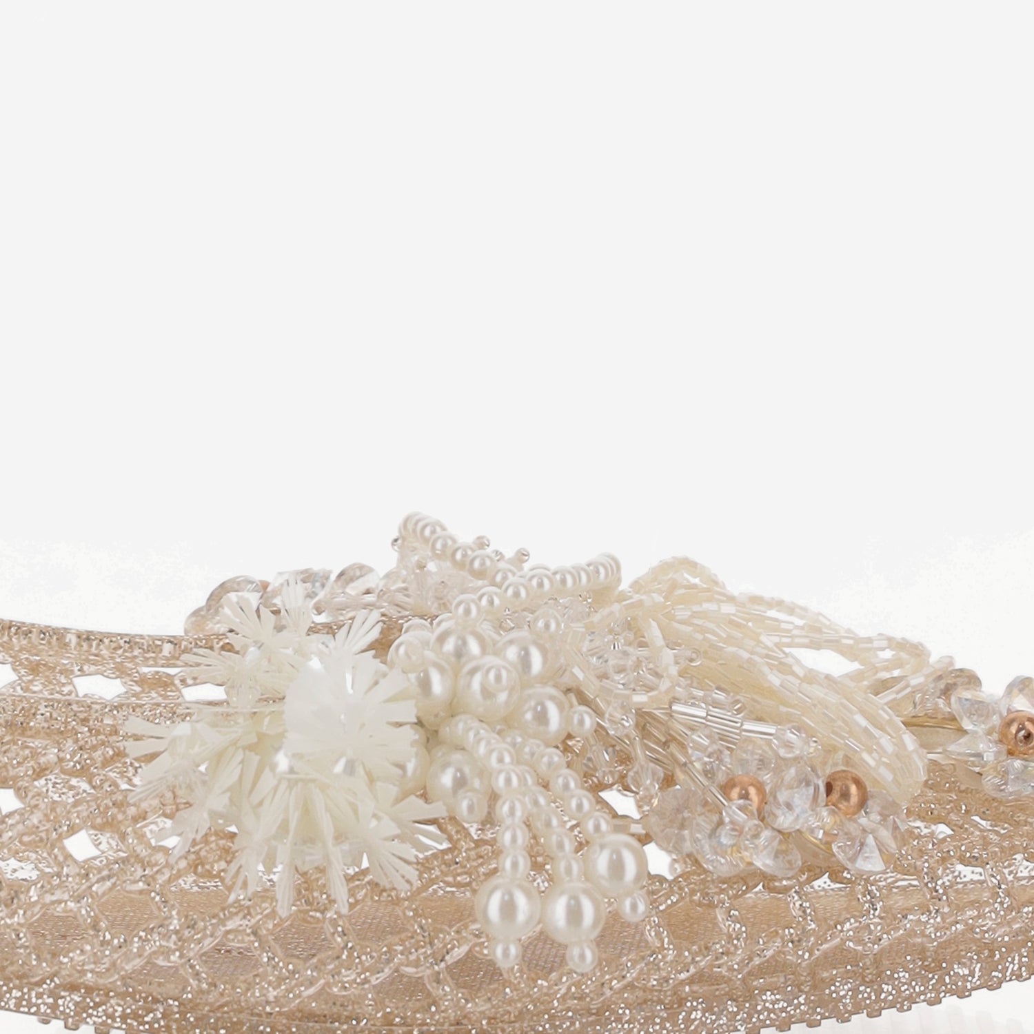 BALLERINE TRASPARENTI CON DECORAZIONE HJ25PSALST01GD01 GOLD HEAVENLY JELLY 