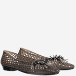 BALLERINE TRASPARENTI CON DECORAZIONE HJ25PSALST03BK01 BLACK HEAVENLY JELLY 
