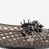 BALLERINE TRASPARENTI CON DECORAZIONE HJ25PSALST03BK01 BLACK HEAVENLY JELLY 