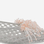 BALLERINE TRASPARENTI CON DECORAZIONE HJ25PSALST03SL01 SILVER HEAVENLY JELLY 