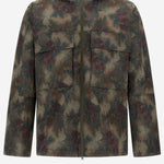 PARKA IN TROPICAL PATTERN RIPSTOP GC000113U 127778500 HERNO 