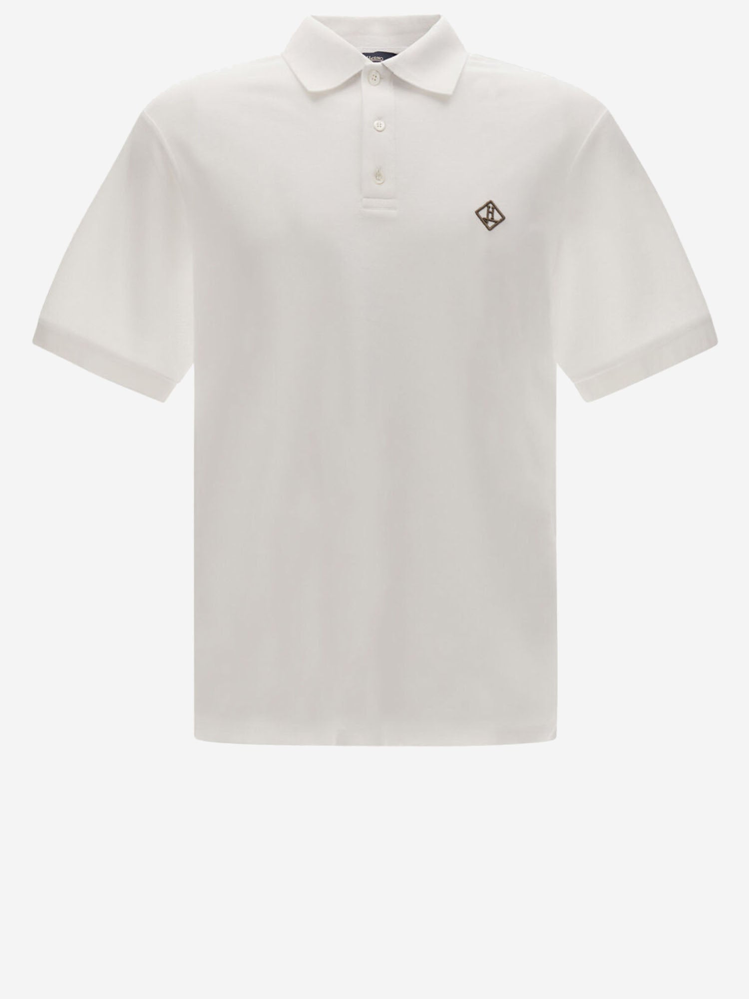POLO IN COTONE CON LOGO JPL00135U 540051000 HERNO 