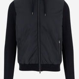 GIUBBOTTO CON CAPPUCCIO IN COTONE E NYLON MC000168U 720569201 HERNO 