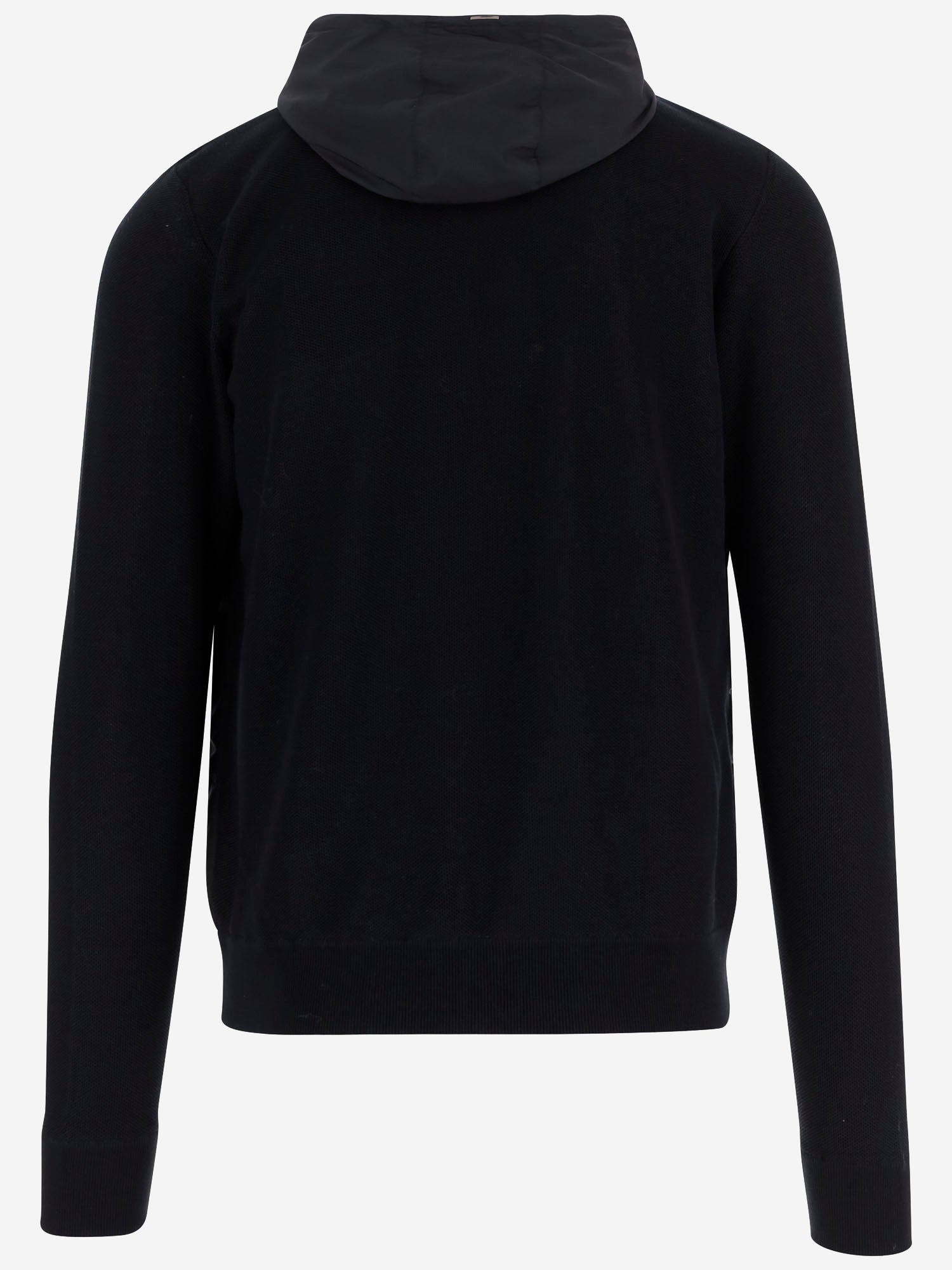 GIUBBOTTO CON CAPPUCCIO IN COTONE E NYLON MC000168U 720569201 HERNO 