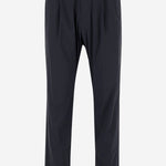PANTALONI IN TESSUTO TECNICO STRETCH PT000077U 12691Z9201 HERNO 
