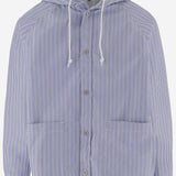 GIACCA IN TESSUTO TECNICO A RIGHE HQB004 1 HOMME 