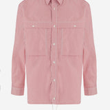 CAMICIA IN COTONE A RIGHE HQB011 3 HOMME 