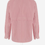 CAMICIA IN COTONE A RIGHE HQB011 3 HOMME 