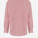 CAMICIA IN COTONE A RIGHE HQB011 3 HOMME 