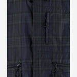 CAMICIA IN MISTO COTONE CON MOTIVO CHECK HQJ011 1 HOMME 