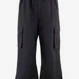 PANTALONI IN NYLON CON GAMBA AMPIA HQP011 1 HOMME 