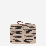 POCHETTE IN RAFIA NATURALE AMPYZEBRA EXCLU IBELIV 