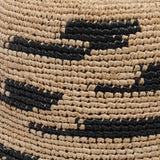 CAPPELLO BUCKET IN RAFIA ANDAOZEBRA EXCLU IBELIV 