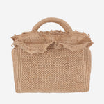 BORSA TOTE IN RAFIA E COTONE LAGUNA TEA IBELIV 