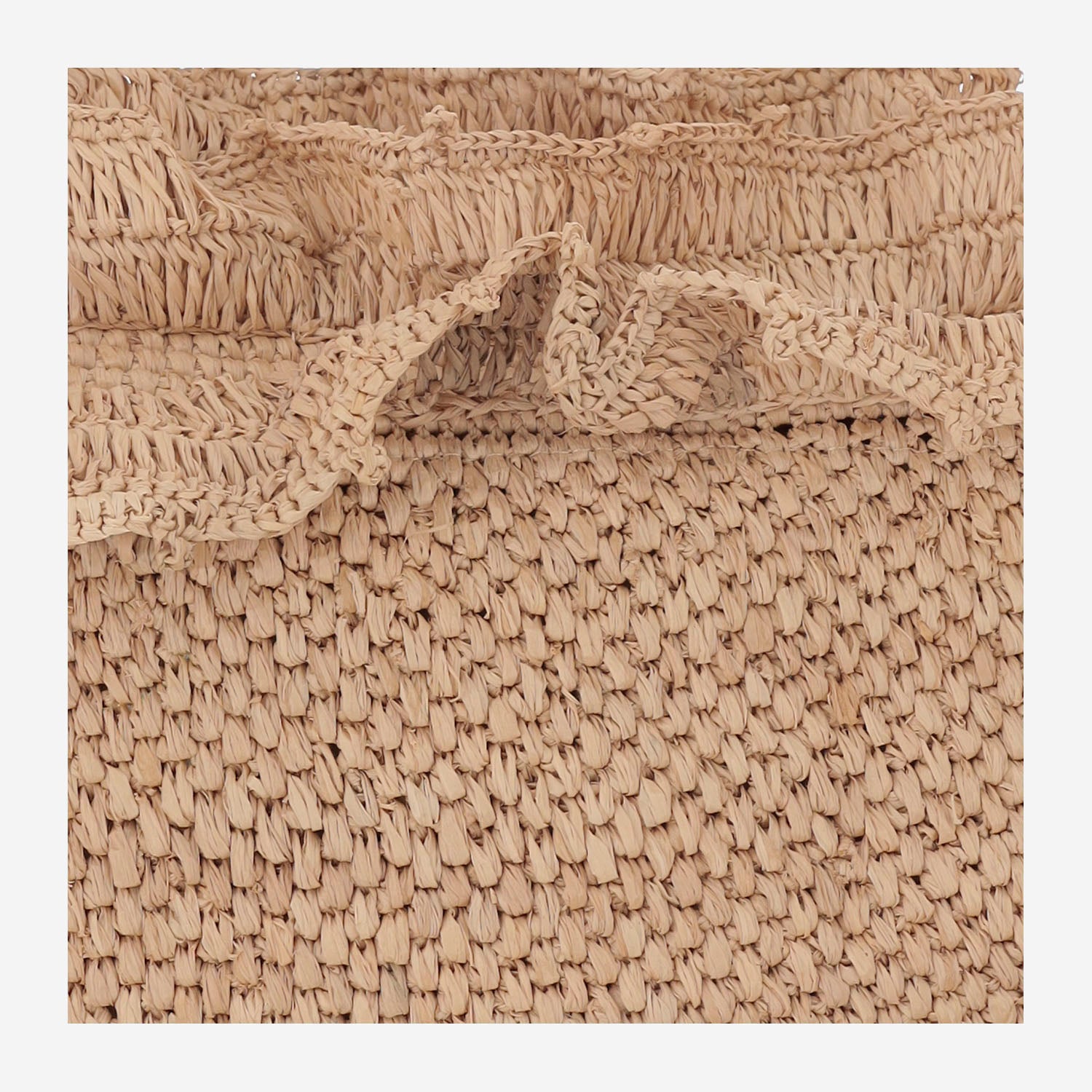 BORSA TOTE IN RAFIA E COTONE LAGUNA TEA IBELIV 