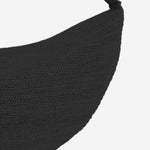 BORSA LUNA IN RAFIA LUNA BLACK IBELIV 