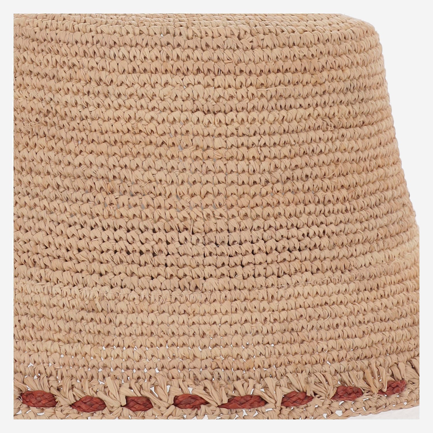 CAPPELLO BUCKET IN RAFIA SOPRA TEA IBELIV 