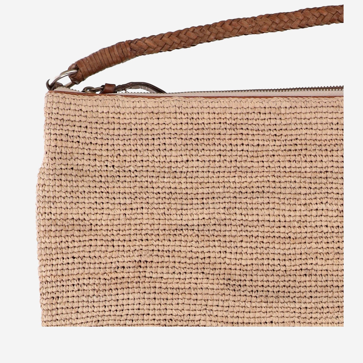BORSA IN RAFIA E COTONE UTOPIA TEA IBELIV 