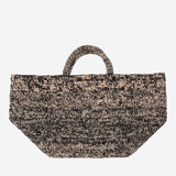 BORSA TOTE MEDIA VANILLA IN RAFIA VANILLA TIGA IBELIV 