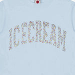 T-SHIRT IN COTONE CON LOGO IC26144 BLUE ICECREAM 