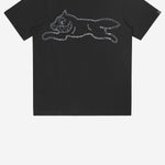 T-SHIRT IN COTONE CON LOGO IC26178 BLACK ICECREAM 