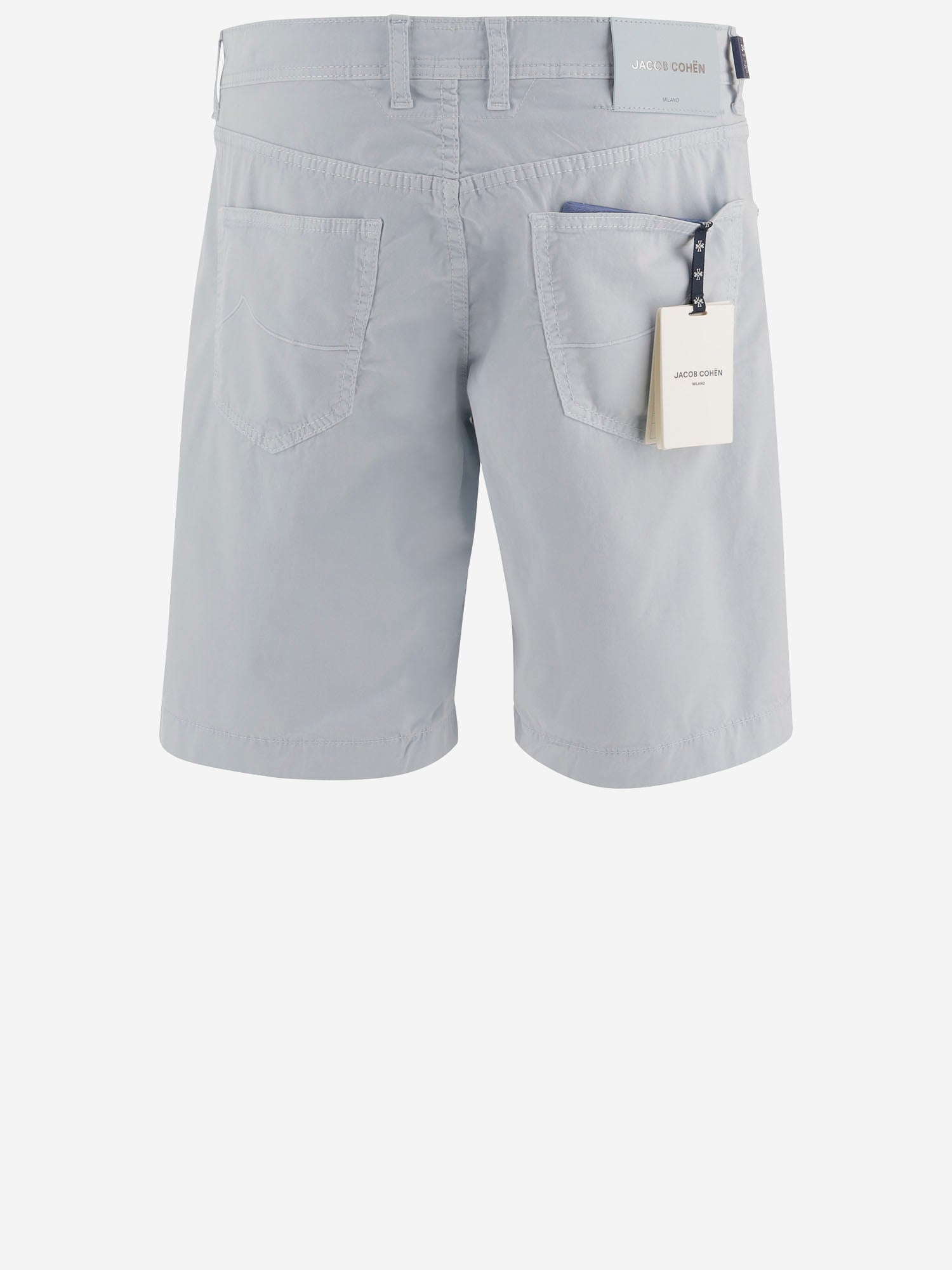 PANTALONI CORTI IN COTONE STRETCH JUMOE001 036X75 JACOB COHEN 