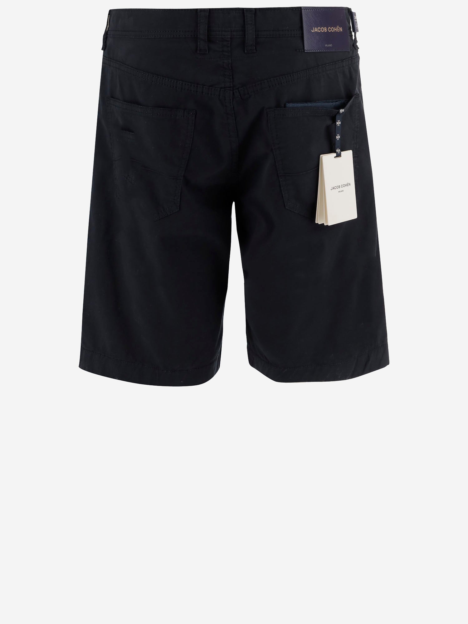 PANTALONI CORTI IN COTONE STRETCH JUMOE001 036Y99 JACOB COHEN 