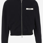 LE HOODIE GROS GRAIN ZIPPÉ HOM00257AJ00126 990 JACQUEMUS 