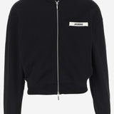 LE HOODIE GROS GRAIN ZIPPÉ HOM00257AJ00126 990 JACQUEMUS 