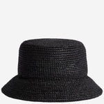CAPPELLO BUCKET IN RAFIA CON LOGO ACU00835AW00501 990 JACQUEMUS 