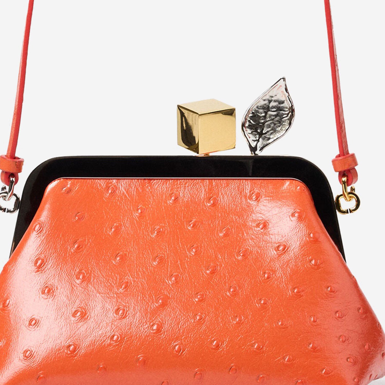 Borsa con chiusura a forma di arancia BAW00451AC26A02 477 JACQUEMUS 