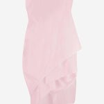 Abito a strati in cotone DRW00814AW00781 410 JACQUEMUS 