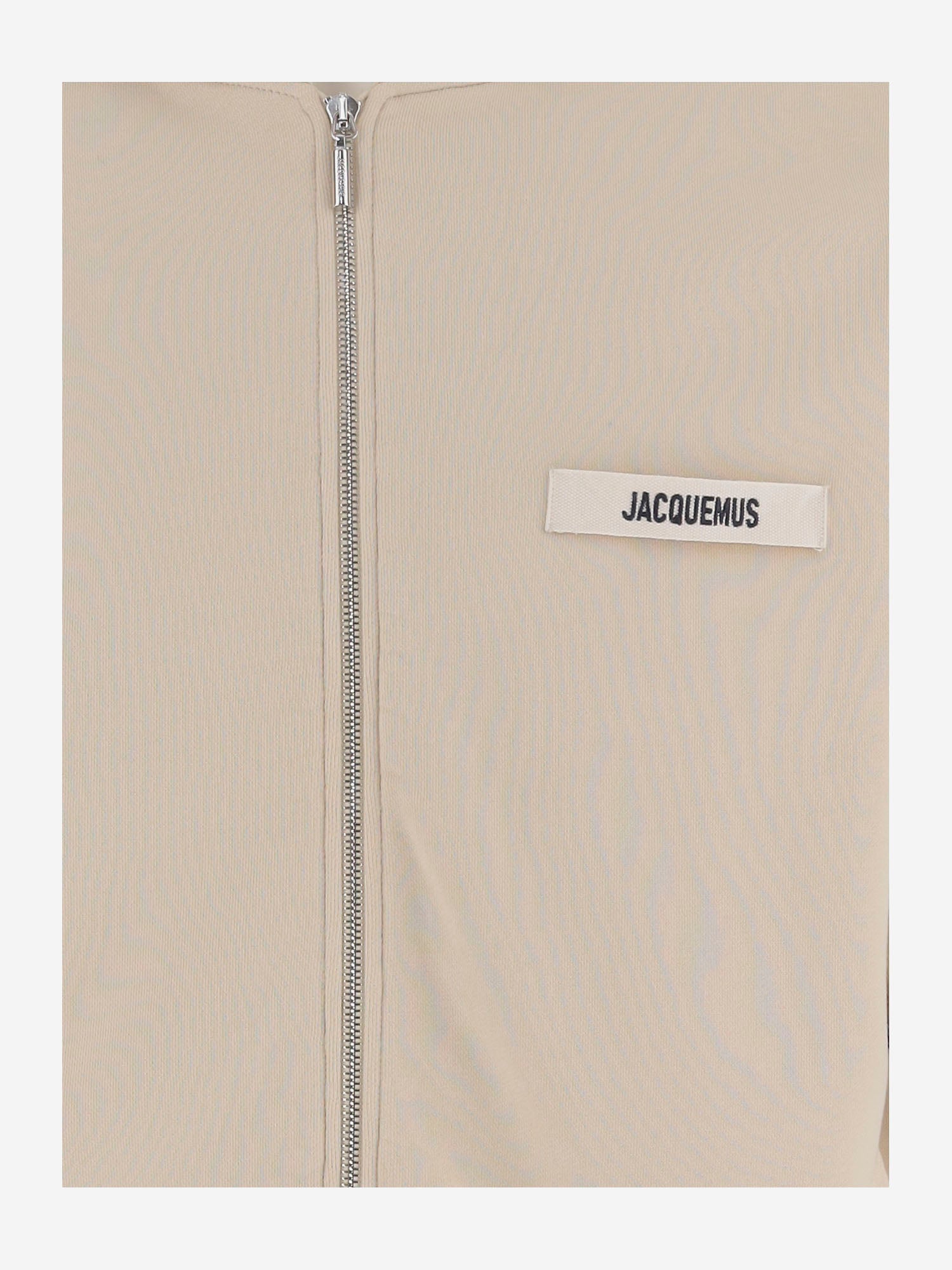 LE HOODIE GROS GRAIN ZIPPÉ HOM00257AJ00126 150 JACQUEMUS 