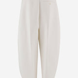 LE PANTALON OVALE IN TESSUTO STRETCH PAW00079AW00531 100 JACQUEMUS 