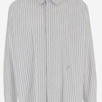 CAMICIA IN COTONE A RIGHE CON LOGO SHM00572AW00779 1LX JACQUEMUS 