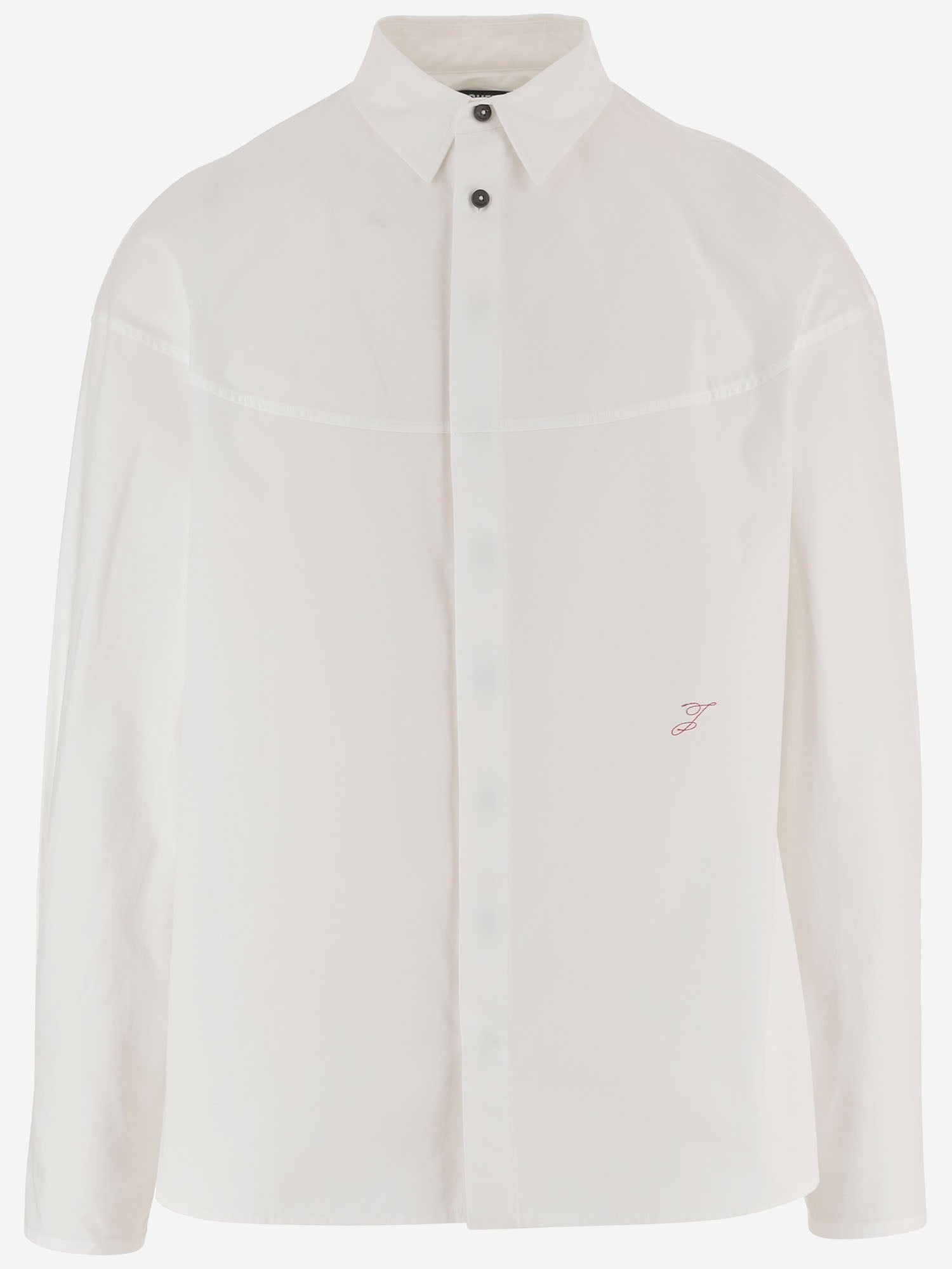 CAMICIA IN COTONE CON LOGO SHM00588AW00648 100 JACQUEMUS 