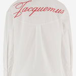 CAMICIA IN COTONE CON LOGO SHM00588AW00648 100 JACQUEMUS 