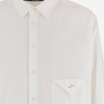 CAMICIA NAPPE IN COTONE CON TASCHINO RIPIEGATO SHM00607AW00351 100 JACQUEMUS 