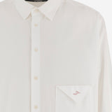 CAMICIA NAPPE IN COTONE CON TASCHINO RIPIEGATO SHM00607AW00351 100 JACQUEMUS 