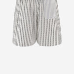 PANTALONI CORTI IN COTONE CON LOGO SOM00539AW00782 1LZ JACQUEMUS 